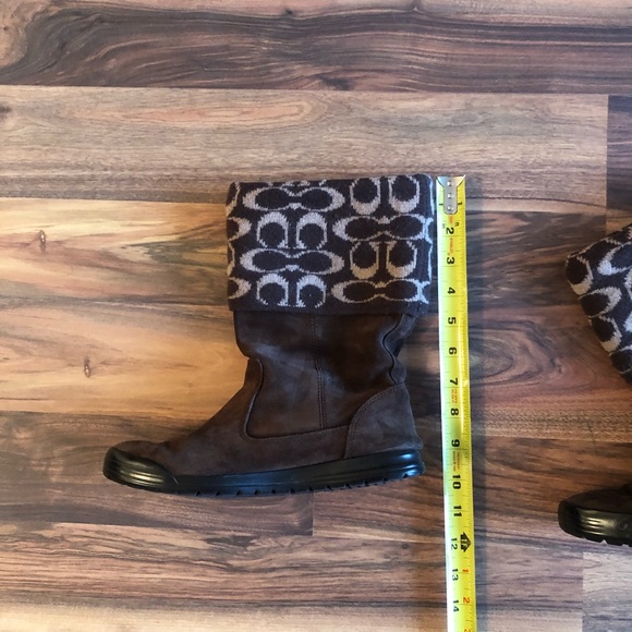 Coach suede boots - Picture 9 of 9